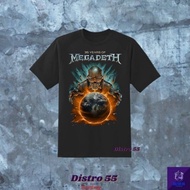 MEGADETHkaos band "35 YEARS T-SHIRT (UNISEX TEE) MEGADETH TSHIRT/ "35 YEARS BASIC T-SHIRT