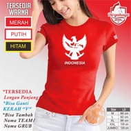 Kaos Agustusan Merah Putih Baju Senam 17 Agustus Dirgahayu Indonesia