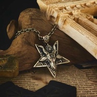 【新品】巴風特Baphomet / 五芒星 / 墜飾 / 單墜