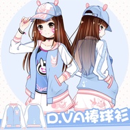 DVA Overwatch Sweater Jacket Baseball Shirt
