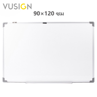 Vusign กระดานไวท์บอร์ด ไวท์บอร์ด กระดานเขียนลบได้ มีตะขอสำหรับแขวน กระดานติดแม่เหล็กได้ Whiteboard
