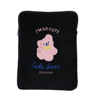 กระเป๋าใส่ ไอแพด Gen7/Gen8 10.2 Air4/10.9 11Pro/11นิ้ว(เบนทอล) Milkjoy เกาหลี น่ารัก หมีกระเป๋าiPad11นิ้ว