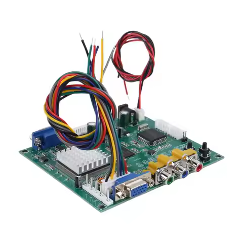 1 Channel Relay Module Board Arcade Game Video Converter Portable 5V Active Low CGA/EGA/YUV/RGB To V