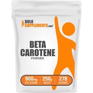 BulkSupplements.com Beta Carotene Powder - Beta Carotene Supplement, Vitamin A Supplement for Immune