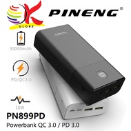 PINENG PN-899PD 30000MAH POWER BANK WITH QC 3.0 / PD 3.0 POWERBANK - PN899PD - BLACK / WHITE