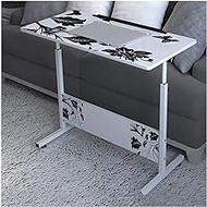 Bedside Desk C-shaped Base Laptop Desk Home Office Sofa Side End Tables Laptop Table Sofa Table Side Height Adjustable, Mobile Computer Stand Laptop Notebook Desk PC Stand Comfortable anniversary