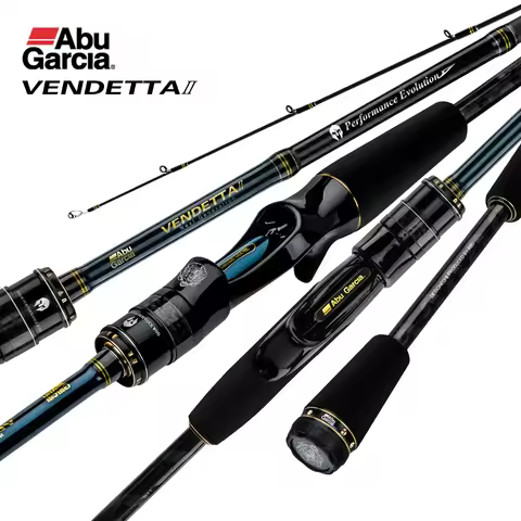 ABU Garcia Original VENDETTA Ⅱ Spining/Casting 2 Sections Lightweight/High Sensitivity Fishing Rod 1