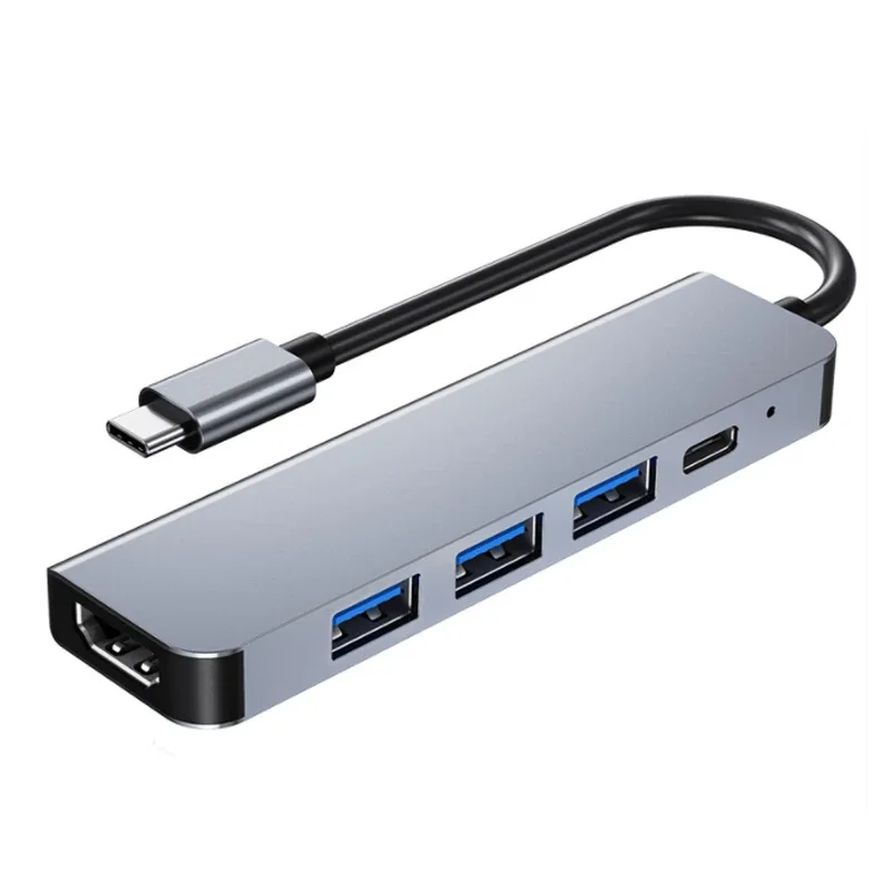 USB C Hub to 4K HDMI Compatible USB 3.0 2.0 Type C PD Charging Dock for MacBook iPad Pro Samsung Dex