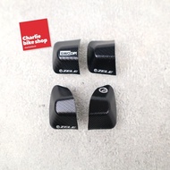 SWOOP! Chainring Bolt Cover for Shimano R8100 R7100 AL 7075 Black