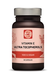 Kala Health Vitamin E 1000 IU Ultra Tocopherol 450mg Vitamin E Vegan – all 4 Tocopherols - Alpha Toc