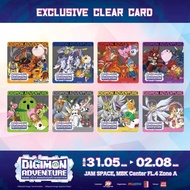 Clear Card Exclusive Digimon Adventure Anime 25TH Anniversary Exhibition