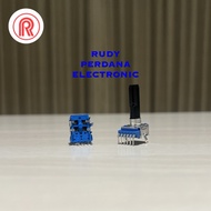 Potensio 10K 10K OHM Ω B1-03 STEREO 6P 6 PIN BLUE MIXER BENDEK FOOT