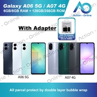 (Ready Stock) Samsung Galaxy A07 LTE / A06 5G (6GB/8GB RAM + 128GB/256GB ROM) - 1 Year Warranty by S