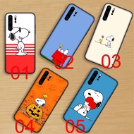 Black Soft Case Huawei P30 P20 P10 Pro Lite Cut Snoopy