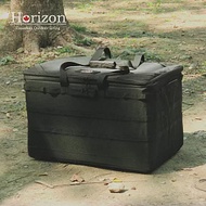 Horizon 天際線 95L黑化露營可摺疊收納箱/軟殼箱 極致黑