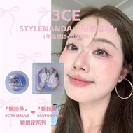 3CE Three Colors Eye Shadow Palette Glossy Matte Cheek Palette Makeup Gift Set Nine Grids Nine Color