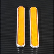 Rear Mudguard Fender Reflector For Harley Sportster 883 1200 Softail Fatboy Dyna