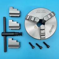125mm Lathe Chuck SANOU Brand 3 Jaw Self-Centering Chuck K11-125 Manual Scroll Chuck Manual Type