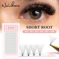 NATUHANA Eyelash Extension Lashes Extension Premade Volume Fans Fan D Curl 3D 4D 5D 6D 8D 10D
