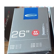 Nobita Schwalbe SV12A 26 Inch Mountain Bike Inner Tube MTB 26x1.0-1.5