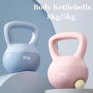Fitness soft body kettlebell 8kg/5kg squat lifting dumbbells