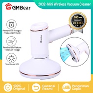 GM Bear Mini Wireless Vacuum Cleaner 2032 - Alat Pembersih Tungau dan Penyedot Debu Wireless