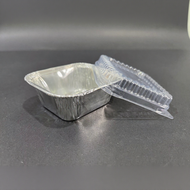 MYCHEF 4330-P Aluminium Foil Tray with Clear Lid (10sets ±)/ Rectangular My Chef Foil Tray 4330