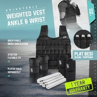 Svrg Adjustable Weighted Vest - Wrist & Ankle Weight - Weight Vest