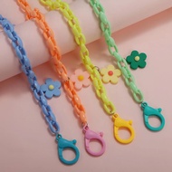 Face Mask Acrylic Chain Lanyard / Korean Ins Style Anti-lost Masks Strap Extender Necklace Hanging