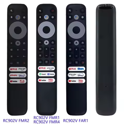 RC902V FMR1 RC902V FMR4 RC902V FMR2 RC902 FAR1 IR TV Remote Control Suitable for TCL Smart TV LED QL