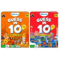 Skillmatics Guess in 10 Countries of The World & Guess in 10 States of America Bundle, Perfect for B
