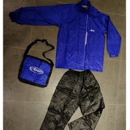 Rain Coat Motorcyle ARAI reflection ( BAJU + SELUAR ) Baju Hujan Waterproof Motor Raincoat FREE BAG