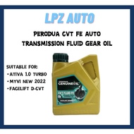 Perodua Auto Transmission Gear Oil ATF CVT-FE Fluid (1L) Perodua Ativa 1.0 Turbo New Myvi MG3 Alza 2022 Minyak Gearbox