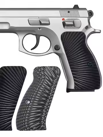 Guuun G10 CZ 75 Compact Grips Sunburst Texture fit CZ P-01, CZ 75 D PCR Compact