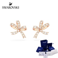 Swarovski ready stock Volta earrings 925 silver earrings jewelry Swan earrings gift rhinestone earri