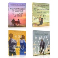 【พร้อมส่ง หนังสือ หนังสือภาษาอังกฤษ 】Fredrik Backman Book A Man Called Ove /Anxious People /My Grandmother Asked Me To Tell You She's Sorry/And Every Morning The Way Home Gets Longer and Longer  English Book Novel Paperback 1/2/4 Book Option