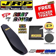 RUSI MOJO 110 ORIGINAL THAILAND JRP SEAT COVER DRY CARBON NEW Logo HIGH QUALITY COD