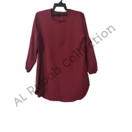 Blouse Vaksin Friendly Zip Bahu [S-3XL] Blouse Easy Vaksin Friendly Baju Vaksin