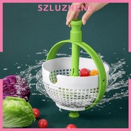 [Szluzhen3] Draining Multiuse Lettuce Vegetables Washer Dryer for Fruit Spinach Lettuce