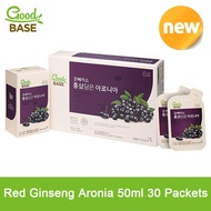 CHEONG KWAN JANG Korea Good Base Red Ginseng Aronia 50ml 30 Pack
