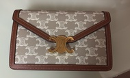 Celine Triomphe Wallet on Chain WoC
