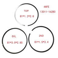 Engine Piston Ring 4AFE 1.2*1.5*3.0 STD 35913 81MM 13011-16280 For Toyota Carina Celica Corolla Coro
