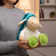 HARRIETT Sleepy Sheep Plush, Children Gits Soft Plush Wolf in Clothing Plushie, Lamb Plushie 25/35/5