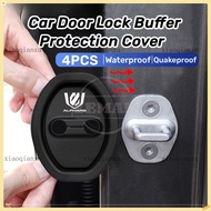【Toyota Alphard】4Pcs Silicone Car Door Lock Protection Cover Door Lock Shock Absorber Silent Accesso