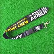 PREMIUM FLIGHT CREW AIRBUS Lanyard with FREE ID HOLDER