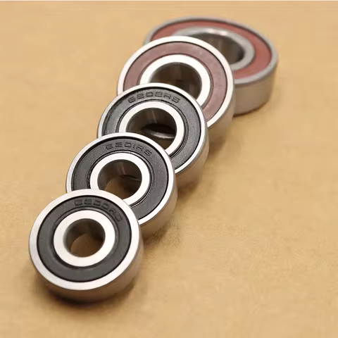 Deep Groove Ball Bearing 6200 6201 6202 6203 6204 6205 6206 6207 ZZ DDU RS High-carbon Steel Motorcy