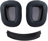 MQDITH Cooling-Gel Replacement Ear Pads Compatible with Logitech G633 G933 Headset