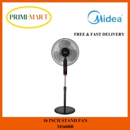 MIDEA MS608B 16-INCH STAND FAN - 1 YEAR MIDEA WARRANTY + FAST DELIVERY