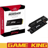 Kingston Fury Renegade Gen4 NVMe M2 SSD 1TB & 2TB | Internal SSD for PS5 M2 SSD With Heatsink (NEW)