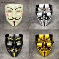 hanpromanwj Vendetta Hacker Mask Anonymous Christmas Party Gift For Adult Kids Film Theme Nice